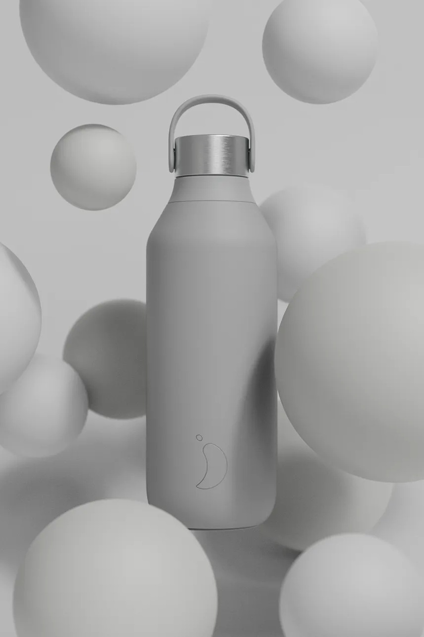 Θερμός Chillys Series 2, 500 ml χρώμα: γκρι φωτογραφία