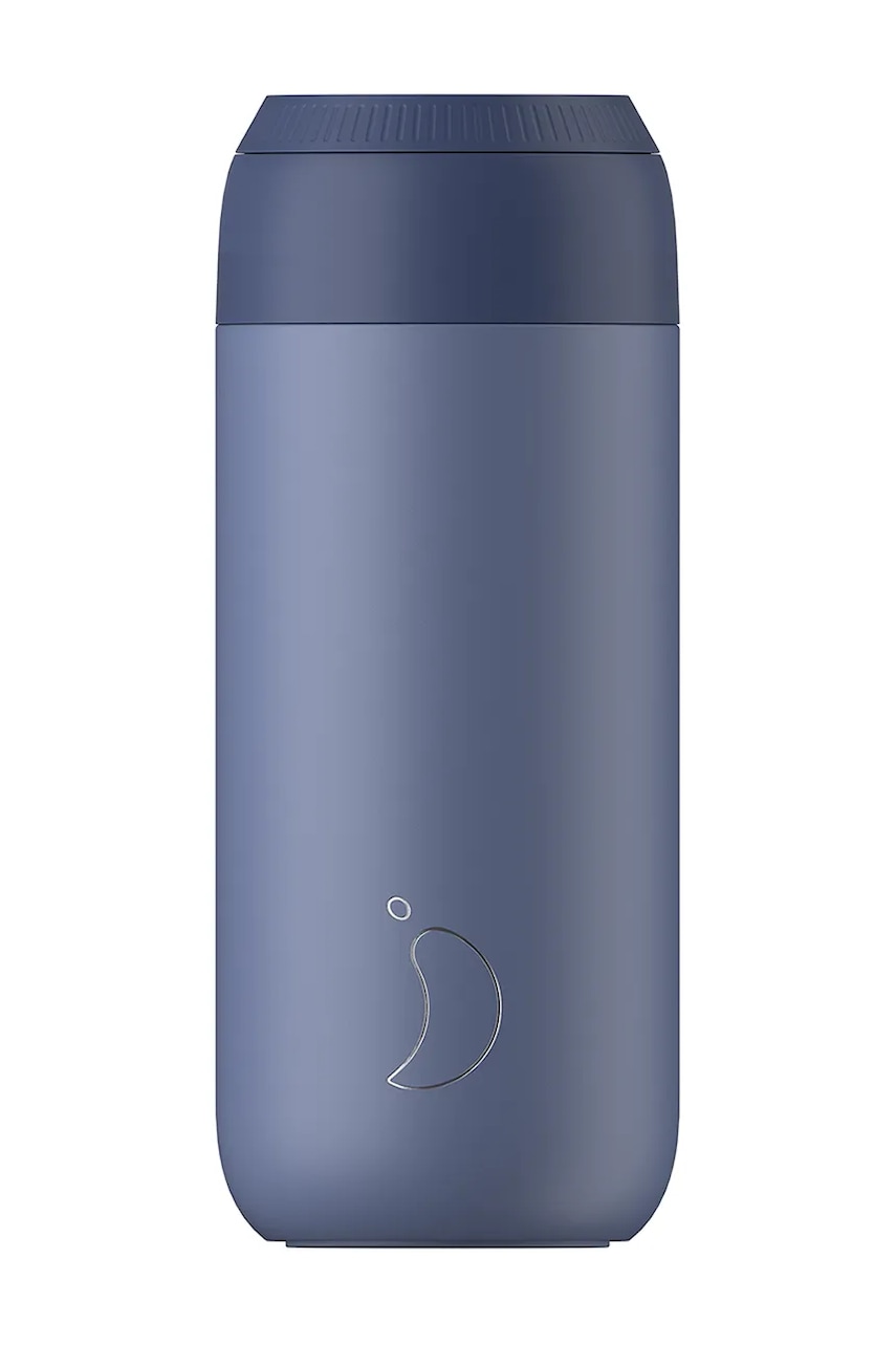 Levně Hrníček na kávu Chillys Series 2, 500 ml modrá barva