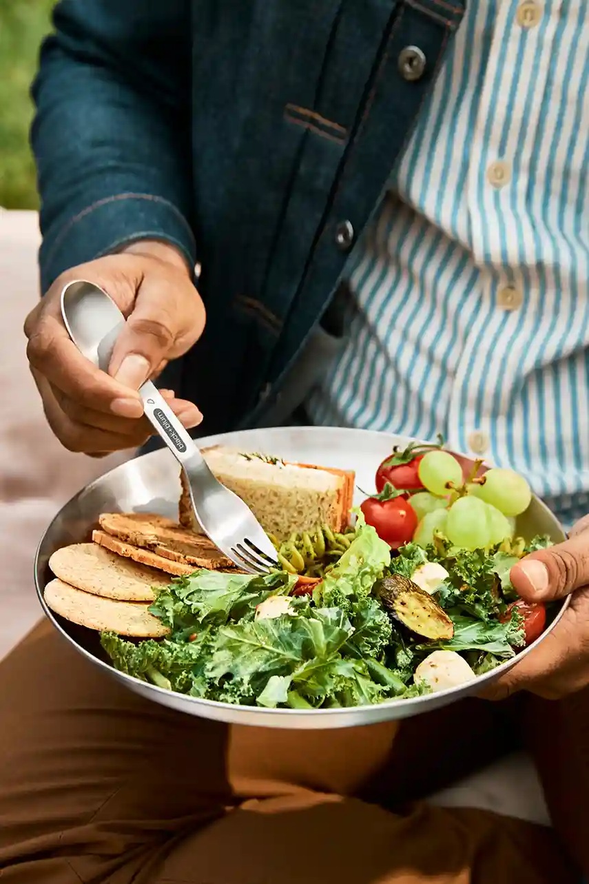 Black and Blum σετ πιάτων πικνίκ με καπάκι και λαβή 25 cm 4-pack φωτογραφία