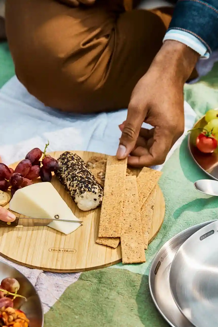 Black and Blum σετ πιάτων πικνίκ με καπάκι και λαβή 25 cm 4-pack φωτογραφία