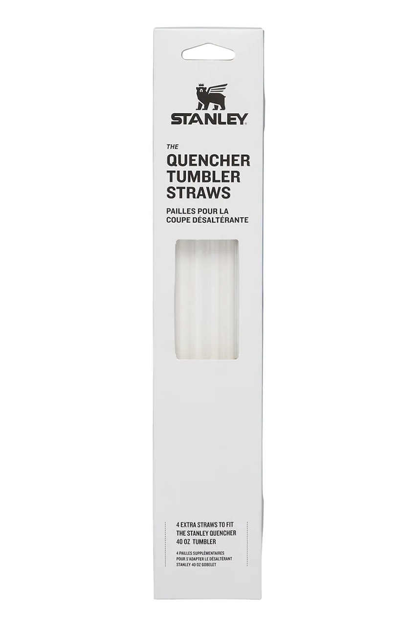 Stanley set de paie FlowState 34 cm 4-pack culoarea transparent
