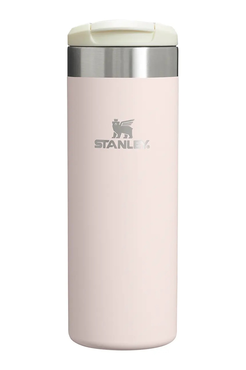 Levně Termohrnek Stanley The AeroLight™ Transit Mug 0,47 l růžová barva