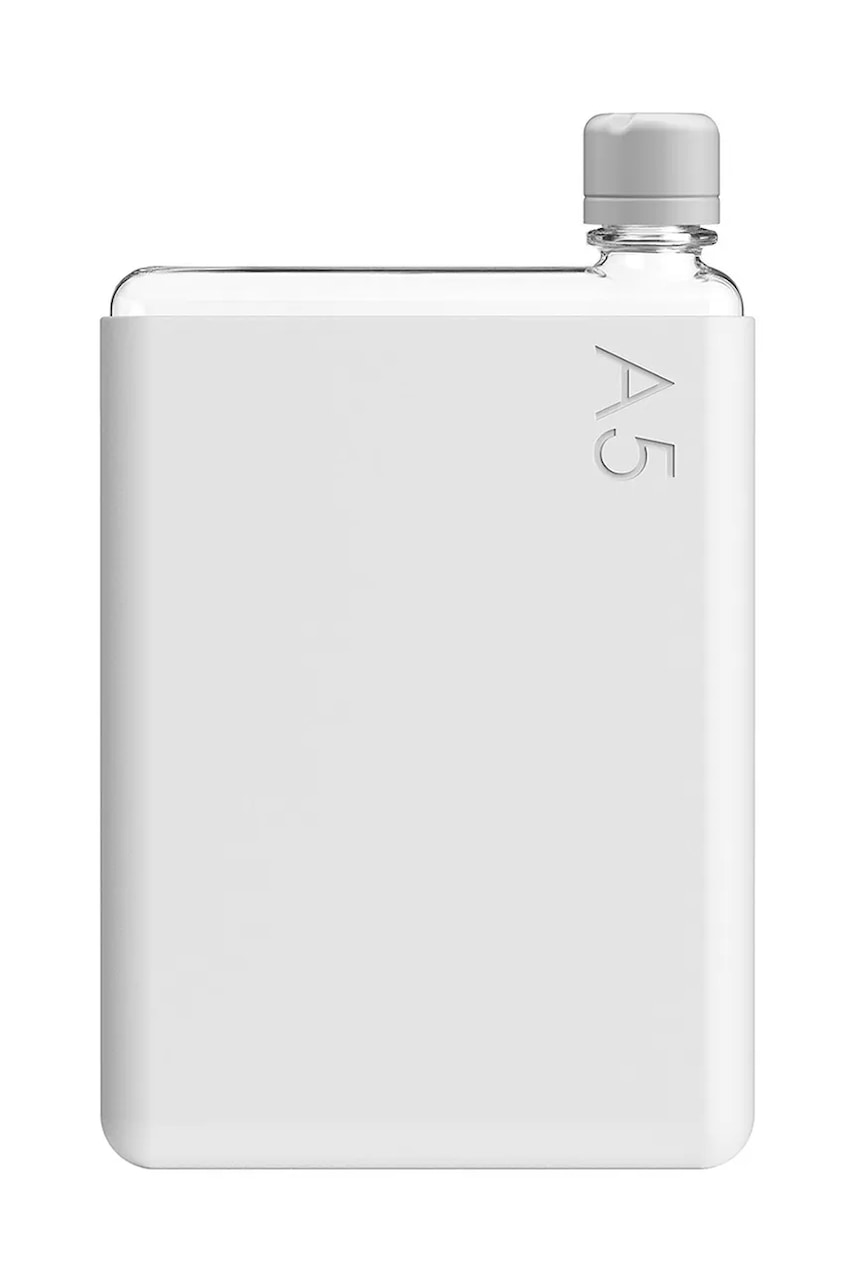 Memobottle sticlă de apă Original A5 750 ml culoarea gri