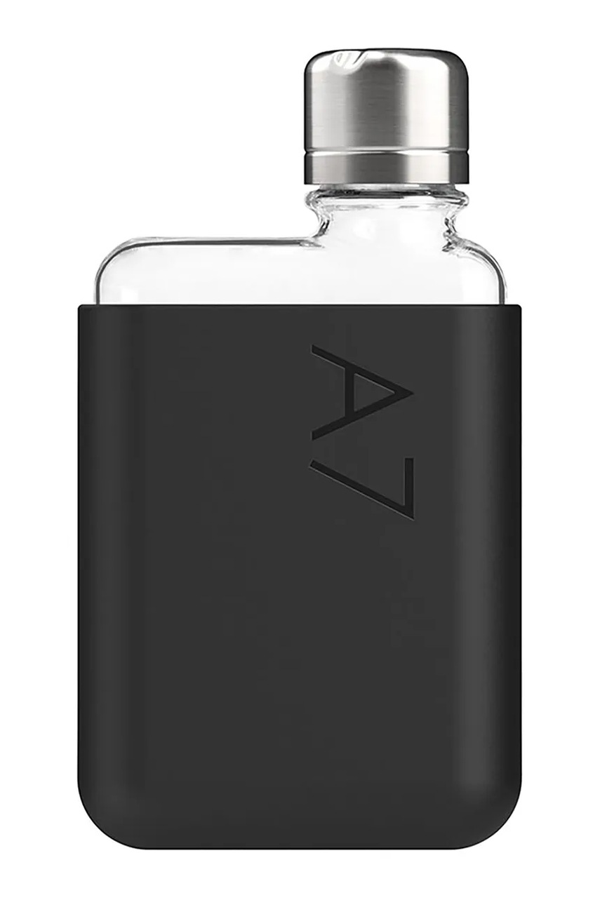 Θήκη για μπουκάλι Memobottle Original A7 180 ml χρώμα: μαύρο φωτογραφία