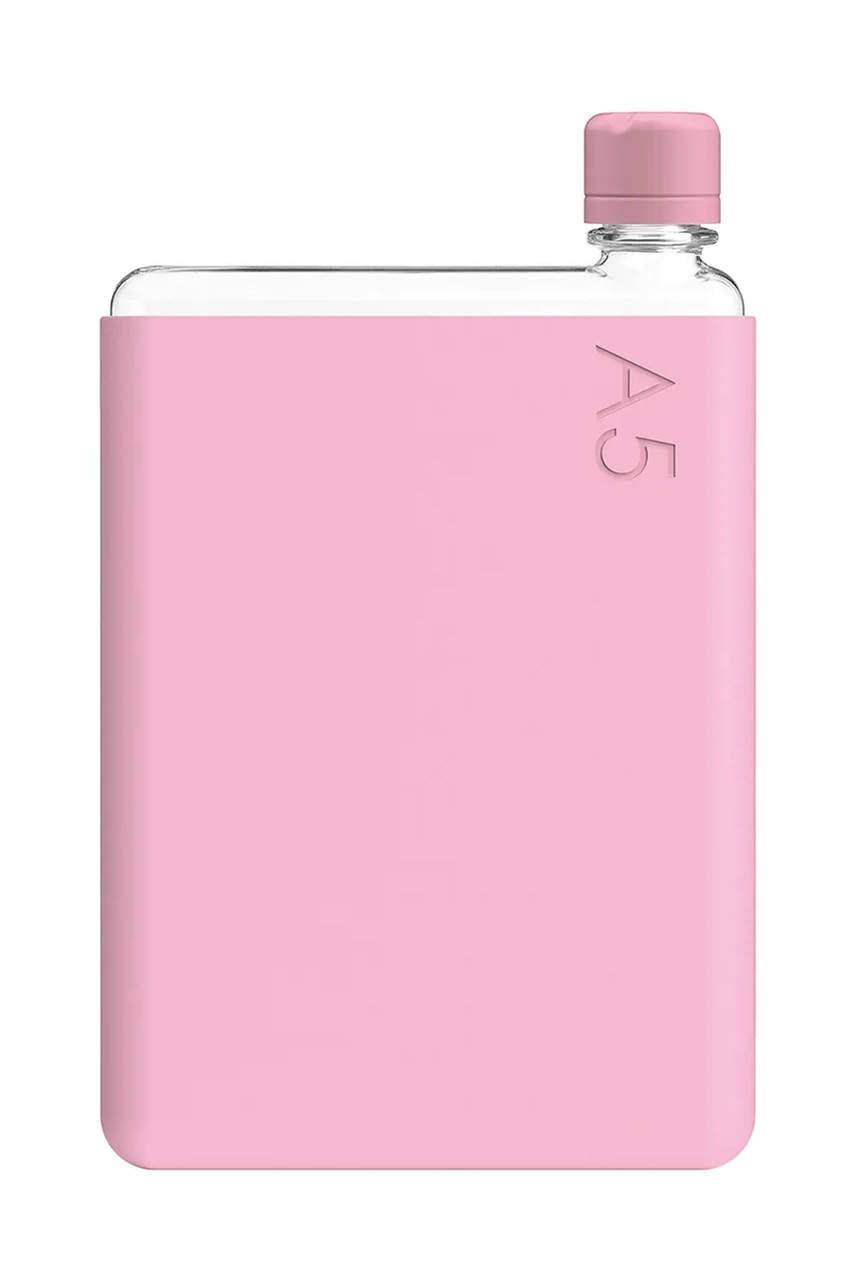 Θήκη για μπουκάλι Memobottle Original A5 750 ml χρώμα: ροζ φωτογραφία