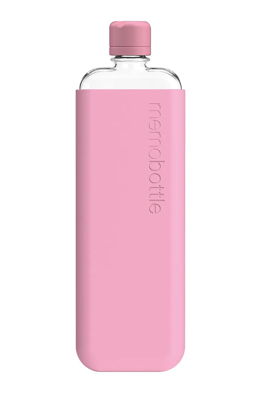 Θήκη για μπουκάλι Memobottle Original Slim 450 ml χρώμα: ροζ φωτογραφία