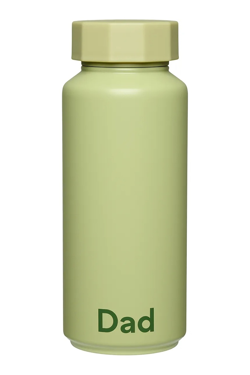 Levně Termoláhev Design Letters Tone On Tone 0,5 L zelená barva