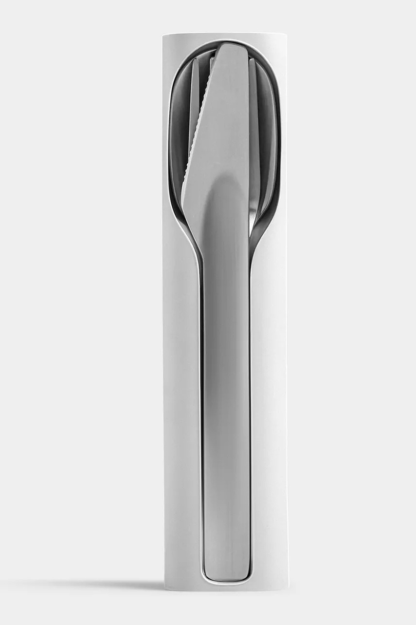 Σετ μαχαιροπήρουνων σε θήκη Chillys Matte Metallic χρώμα: μοβ φωτογραφία