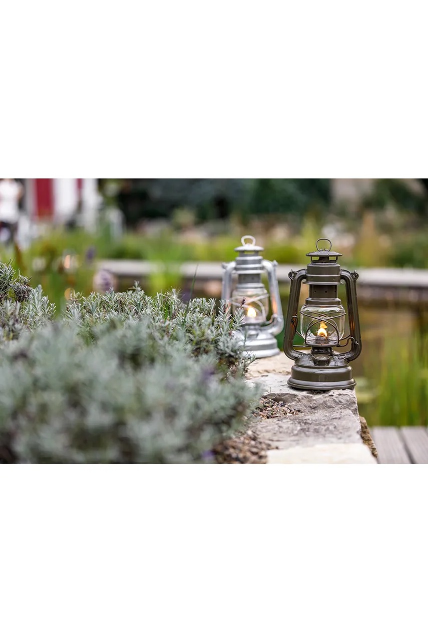 Λάμπα κηροζίνης Feuerhand Hurricane Lantern 276 25,5 x 15,5 cm χρώμα: πράσινο φωτογραφία