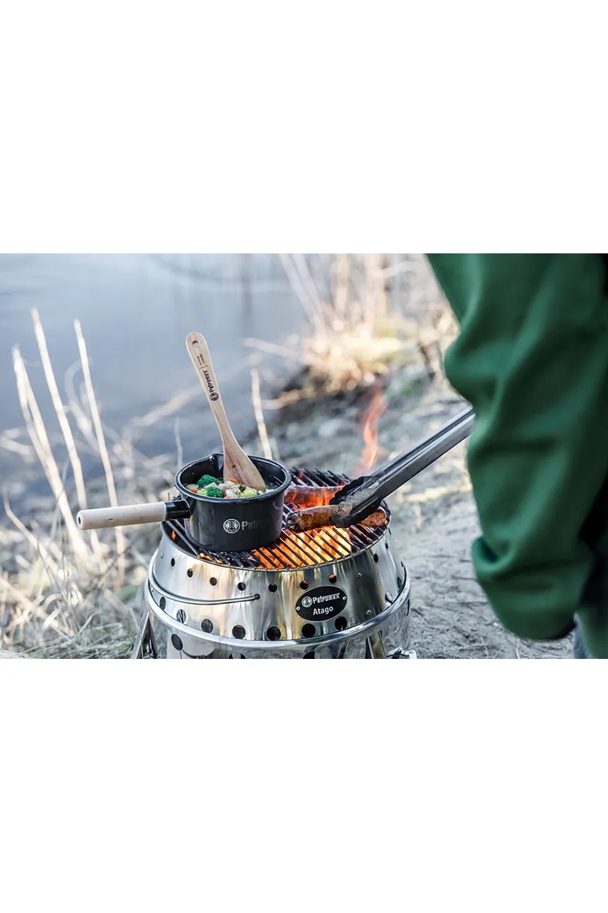 Κατσαρολάκι ταξιδίου Petromax Enamel Saucepa 1 L χρώμα: μαύρο φωτογραφία