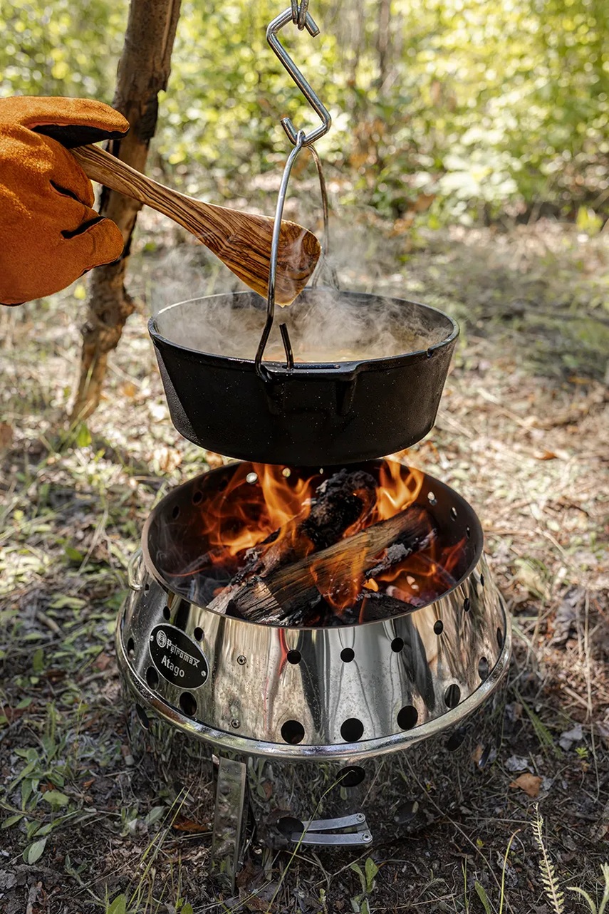 Ψησταριά ταξιδίου Petromax 4w1 Atago 42 x 42 x 28 cm χρώμα: γκρι φωτογραφία