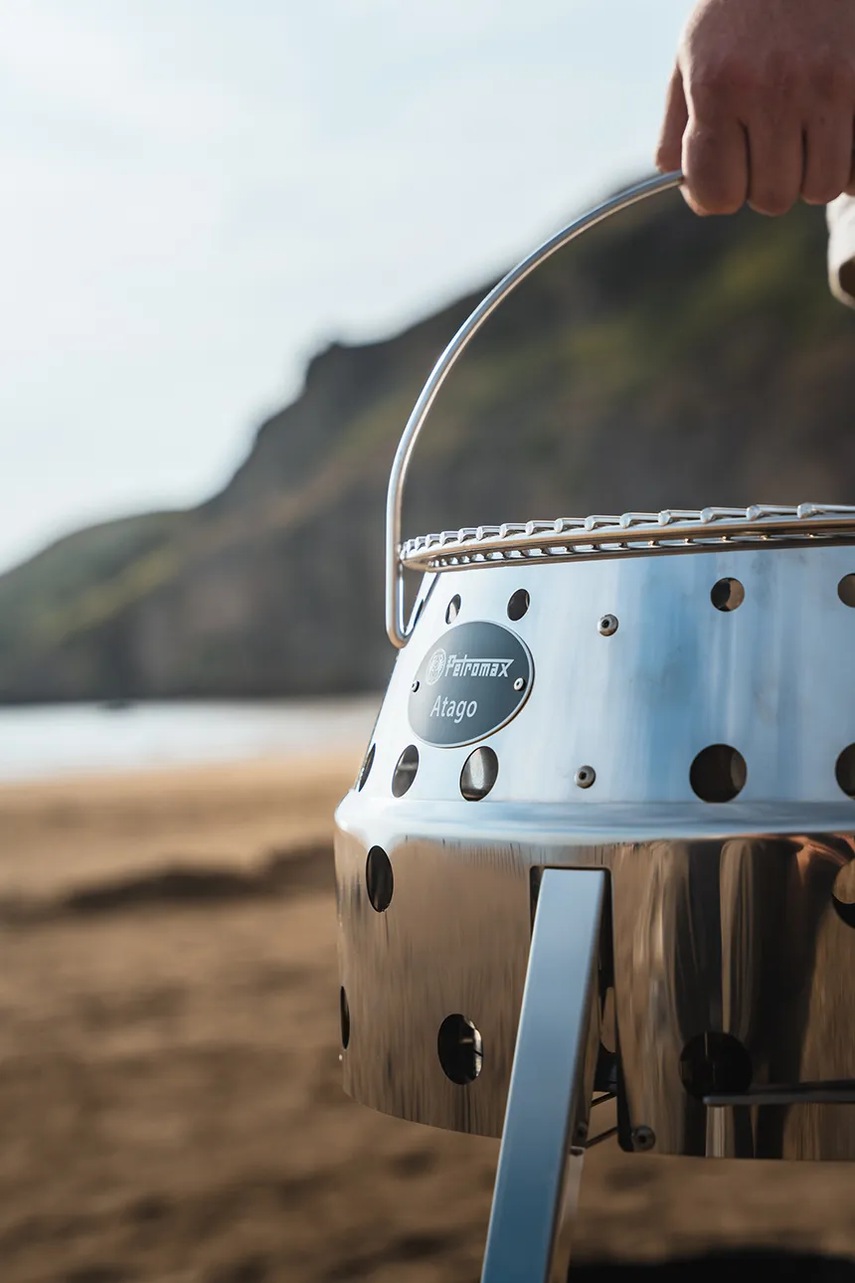 Ψησταριά ταξιδίου Petromax 4w1 Atago 42 x 42 x 28 cm χρώμα: γκρι φωτογραφία