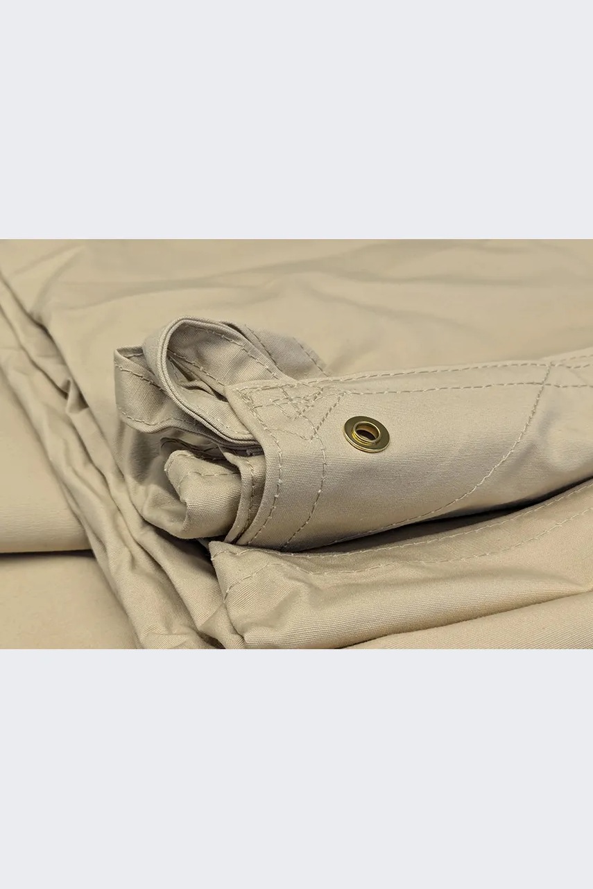 Τέντα από καμβά Canvas Camp Heavy-Duty 400 x 200 cm χρώμα: μπεζ φωτογραφία