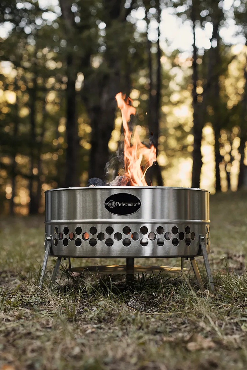 Φορητή εστία χωρίς καπνό Petromax 57 x 57 x 34,9 cm χρώμα: γκρι φωτογραφία
