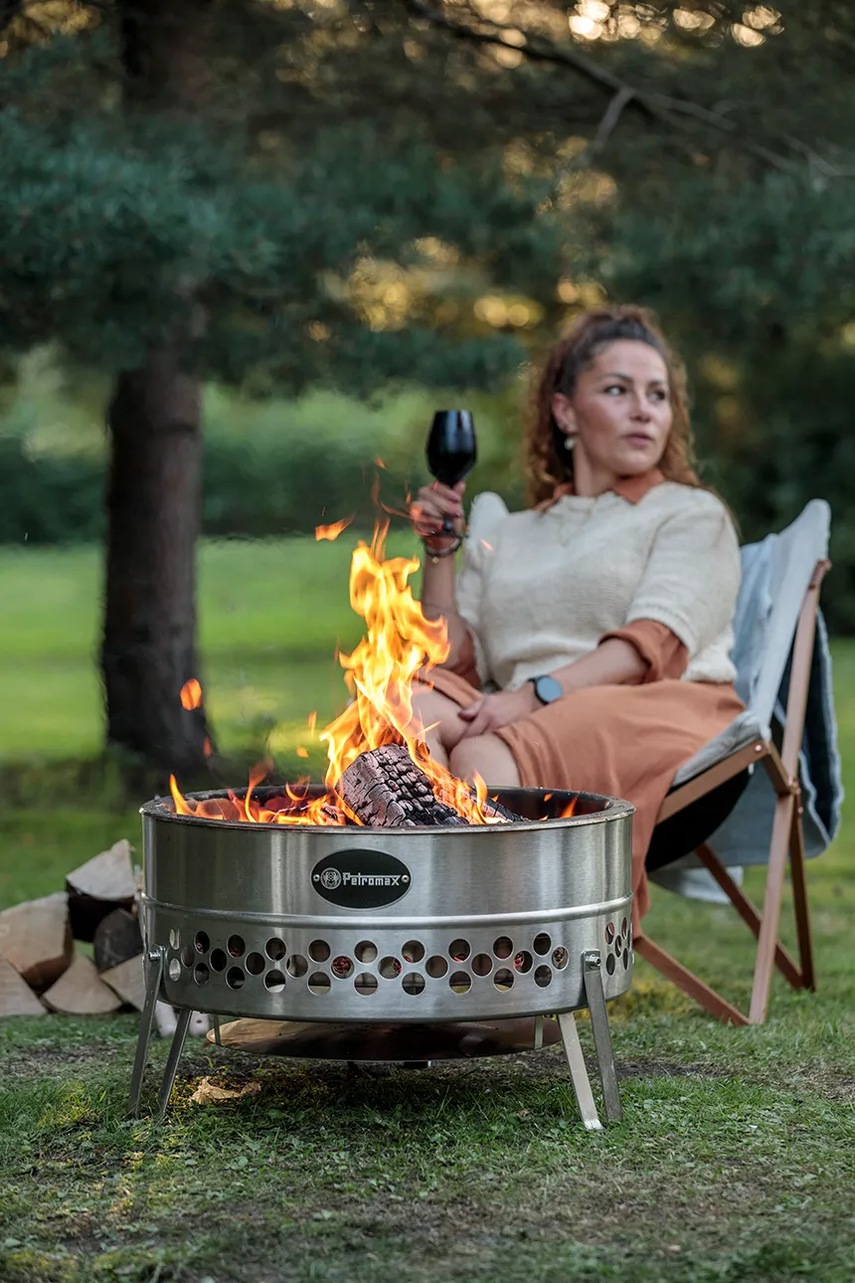 Φορητή εστία χωρίς καπνό Petromax 57 x 57 x 34,9 cm χρώμα: γκρι φωτογραφία