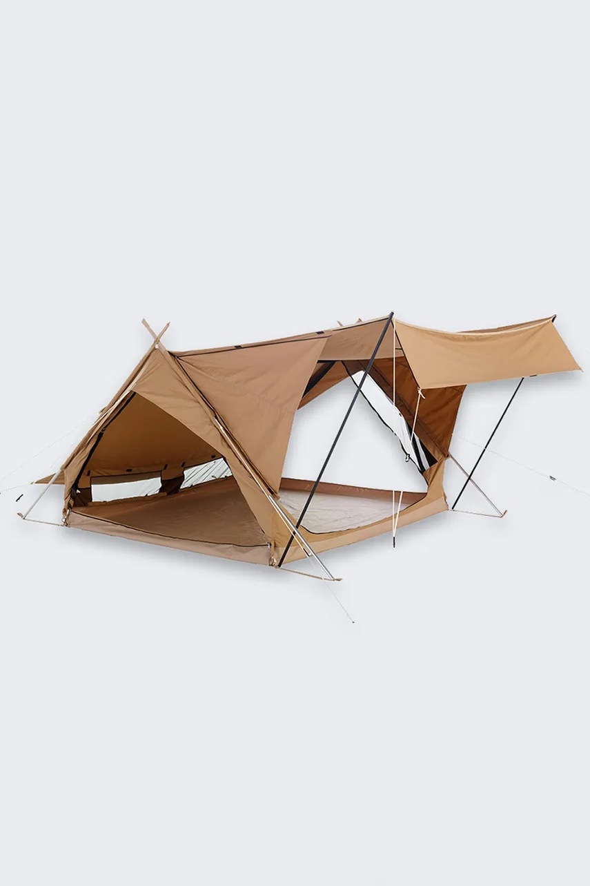 Σκηνή από καραβόπανο Canvas Camp Altai 80 x 28 x 26 cm χρώμα: μπεζ φωτογραφία