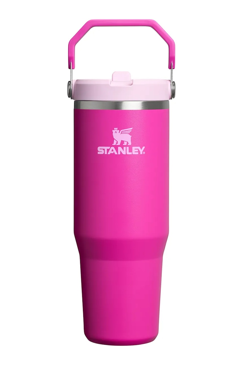 Stanley cană termică The IceFlow™ Flip Straw 2.0 Tumbler 0,89 l culoarea roz