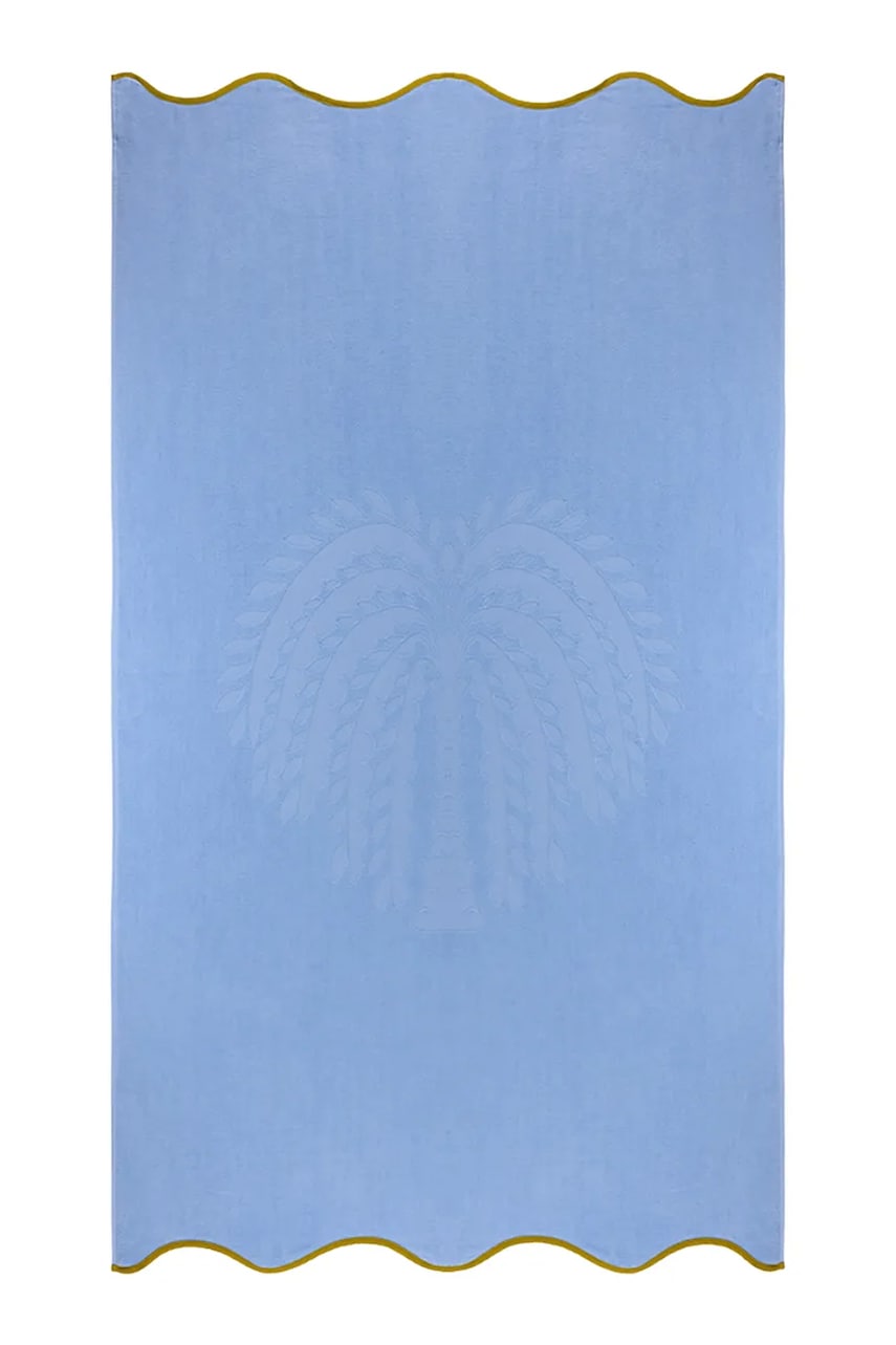 Olivier Desforges πετσέτα παραλίας βαμβακερή HYERES Azur 100 x 170 cm
