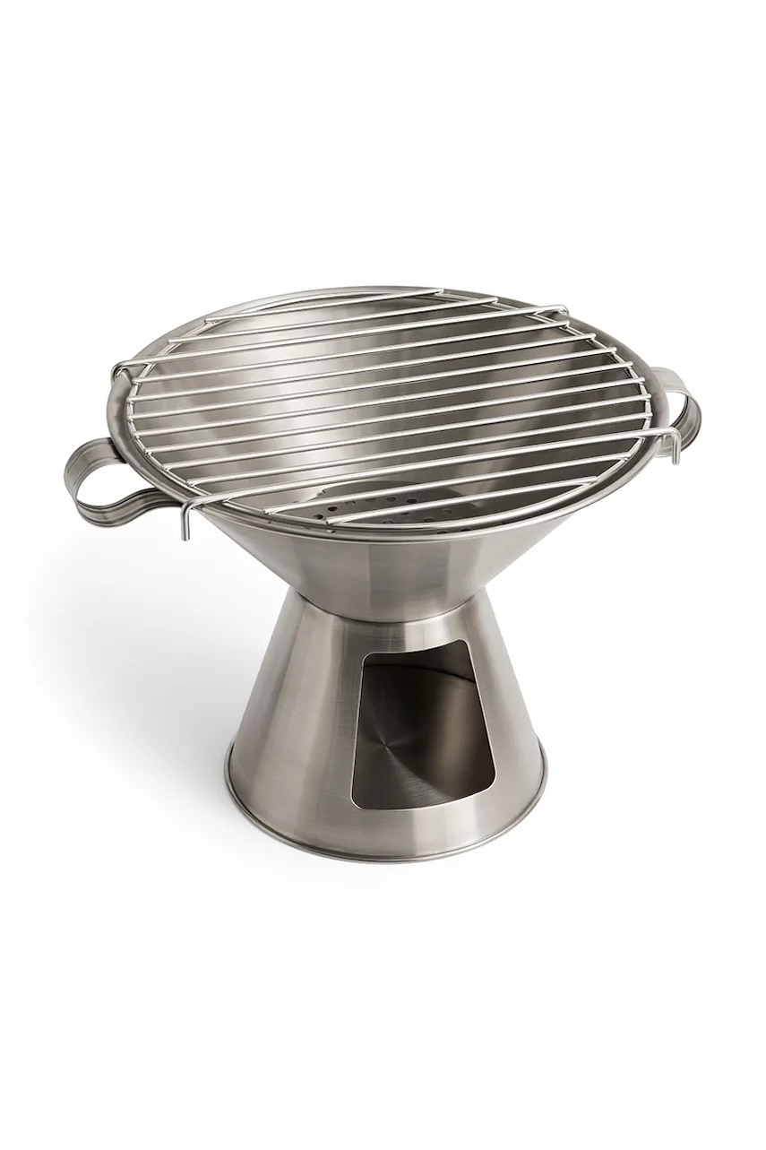 HAY Φορητή ψησταριά από ανοξείδωτο χάλυβα 25,5 x 34 x 40 cm AE950.A962 γκρί ONE SIZE