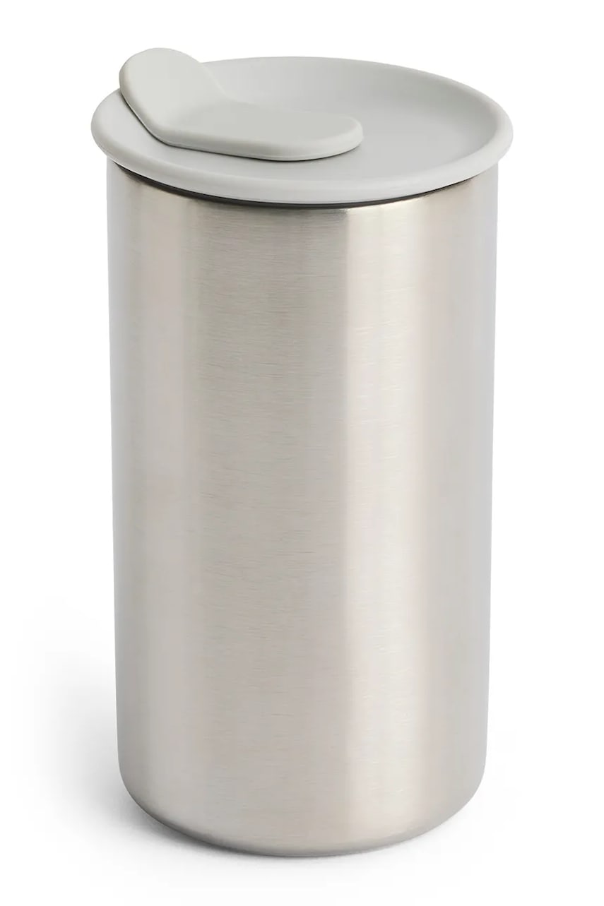 HAY ισοθερμική κούπα από ανοξείδωτο χάλυβα 14 x 8 x 8 cm AE956.E471.AH07 γκρί ONE SIZE