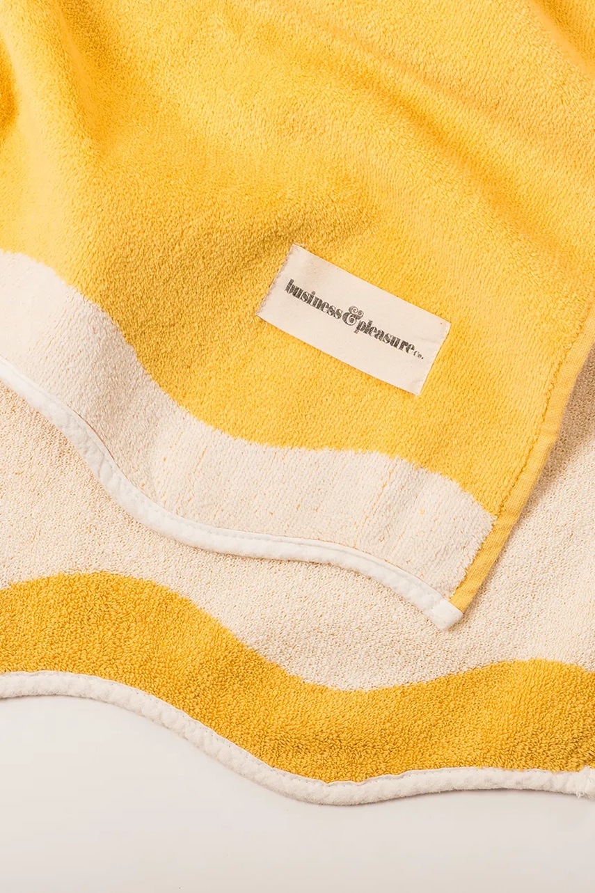 Business & Pleasure Co. πετσέτα παραλίας βαμβακερή 86 x 168 cm φωτογραφία