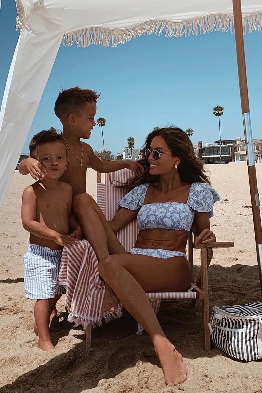 Business & Pleasure Co. πετσέτα παραλίας βαμβακερή 86 x 168 cm φωτογραφία