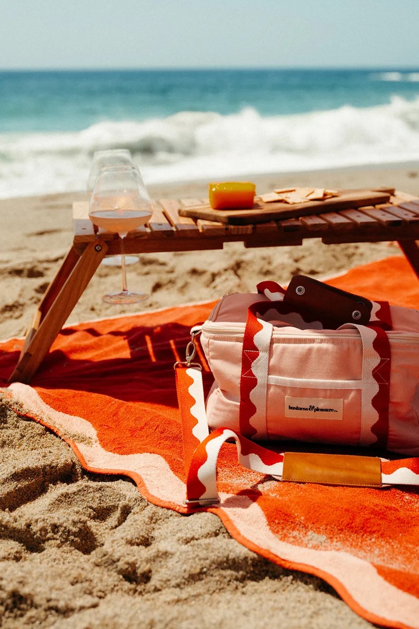 Business & Pleasure Co. κουβέρτα πικνίκ βαμβακερή 173 x 173 cm φωτογραφία