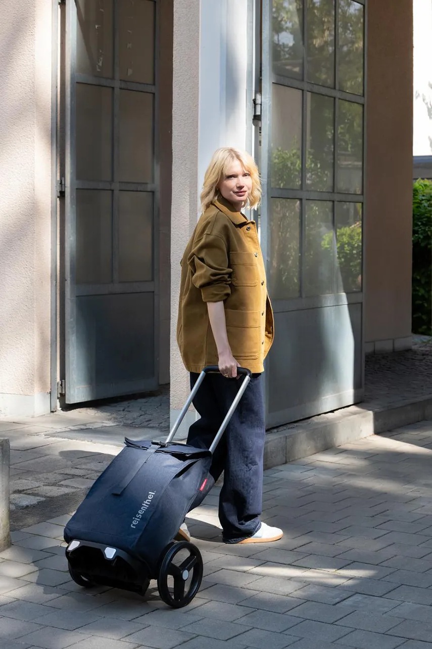 Reisenthel καρότσι για ψώνια από υφασμάτινο υλικό φωτογραφία