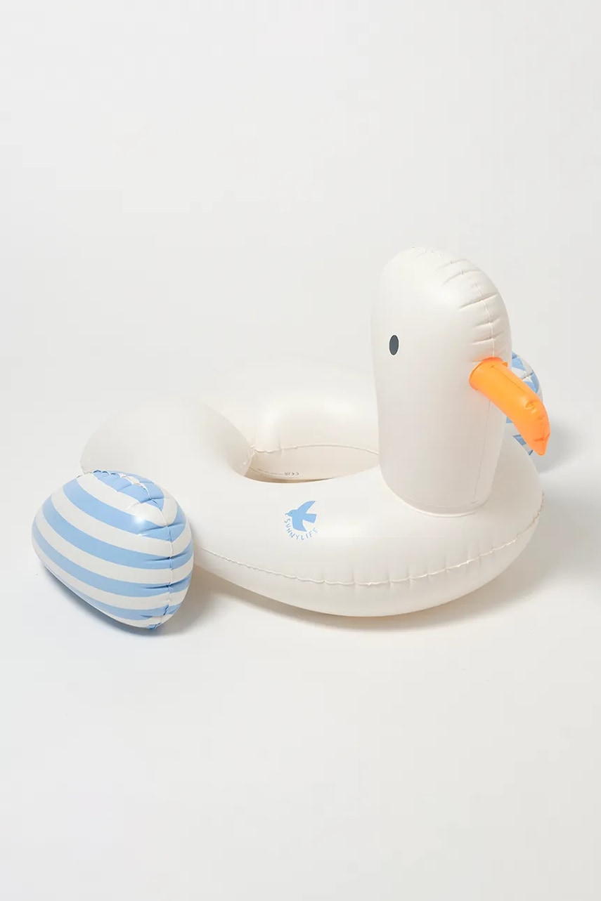 SunnyLife φουσκωτό σωσίβιο από πλαστικό 78 x 78 x 50 cm S51TPRBS λευκό ONE SIZE