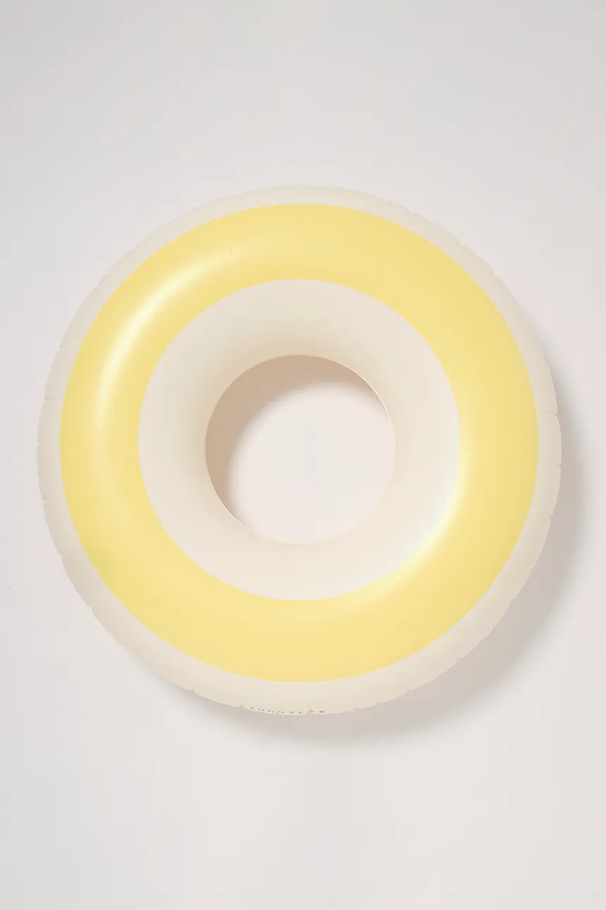 SunnyLife φουσκωτό σωσίβιο από πλαστικό 106 cm S51PRMAN κίτρινο ONE SIZE