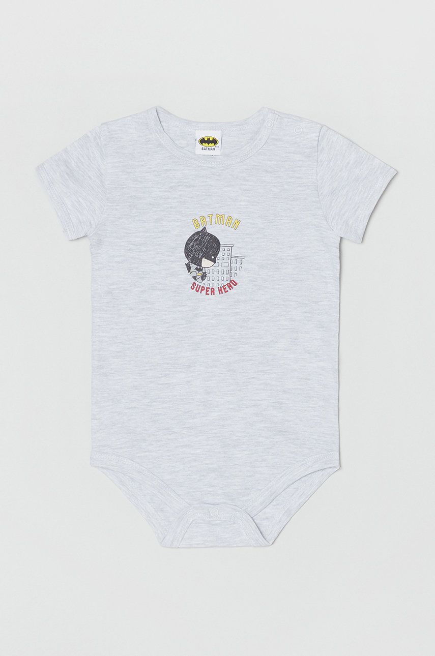 OVS body niemowlęce (2-pack) kolor szary