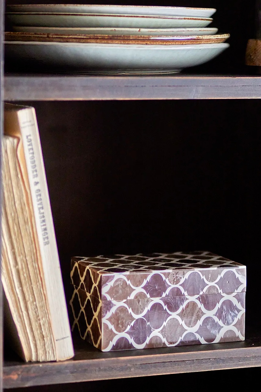 Κουτί αποθήκευσης Bloomingville Kino χρώμα: καφέ φωτογραφία