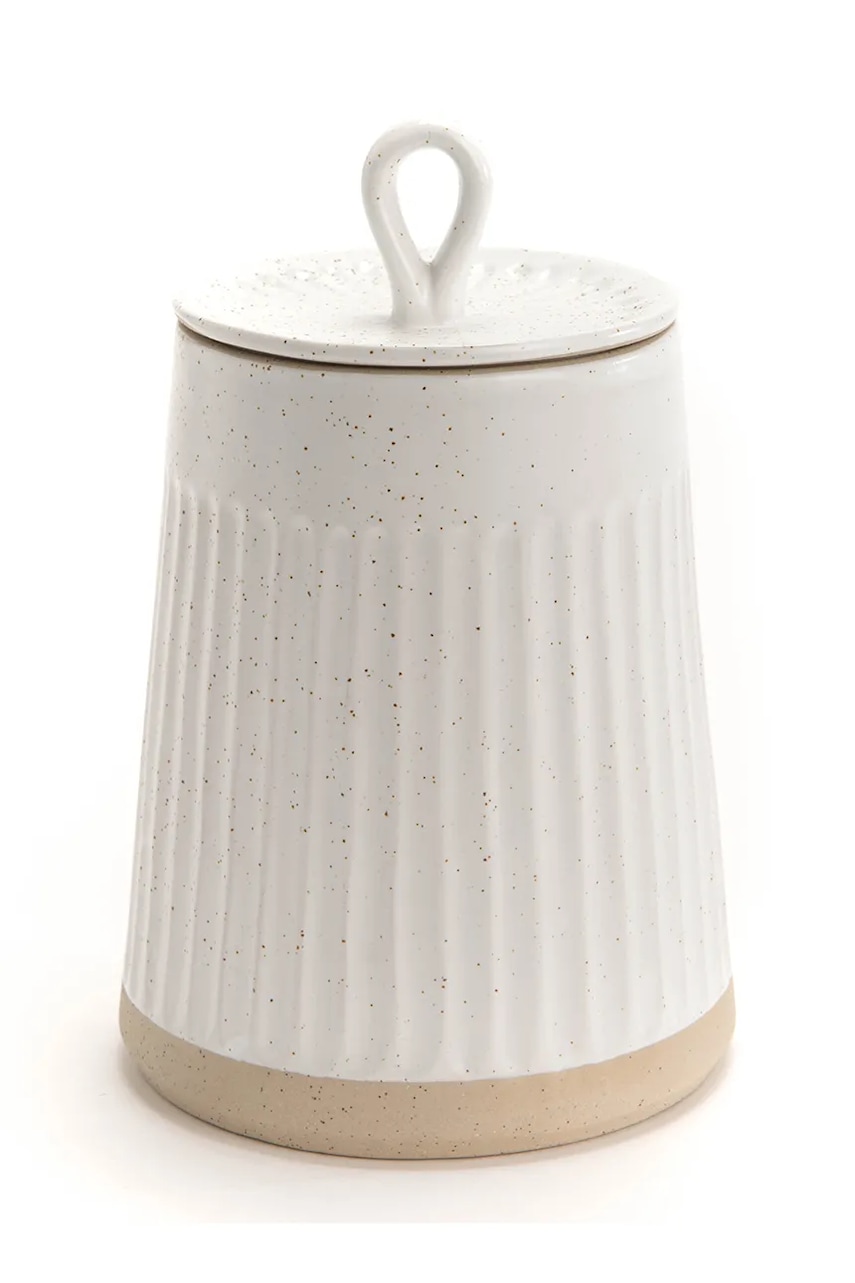 home & lifestyle recipient cu capac culoarea alb home & lifestyle recipient cu capac culoarea alb