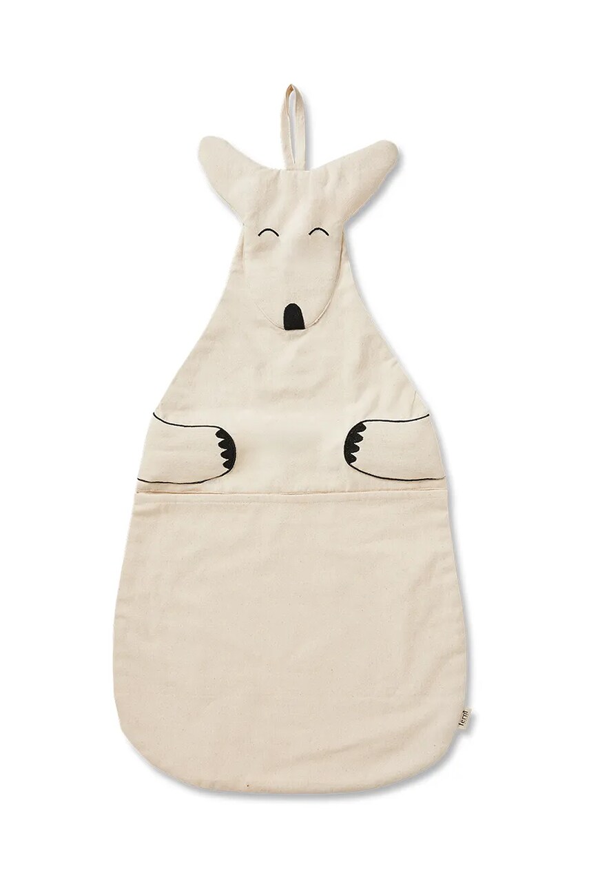 ferm LIVING organizator de perete Kangaroo culoarea alb