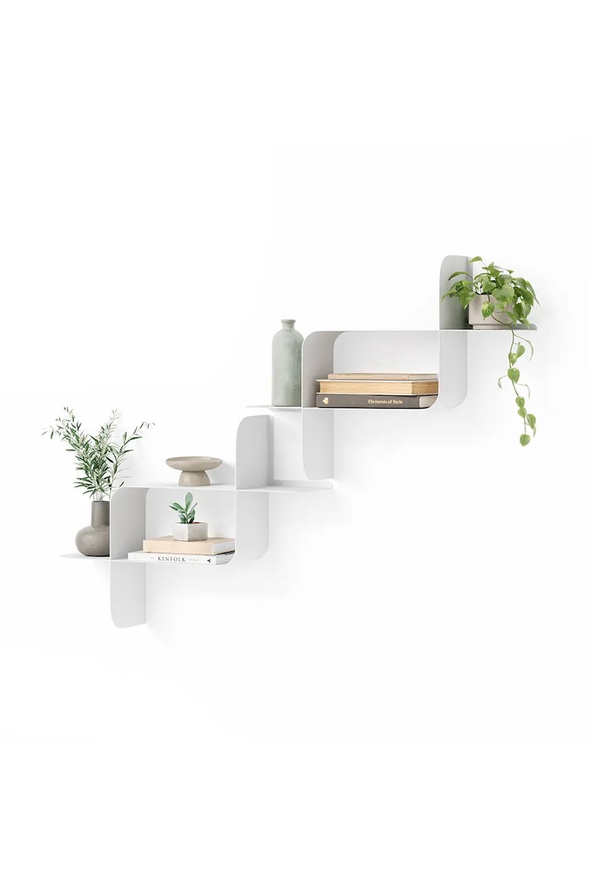 Umbra raft de perete Montage 2-pack culoarea alb