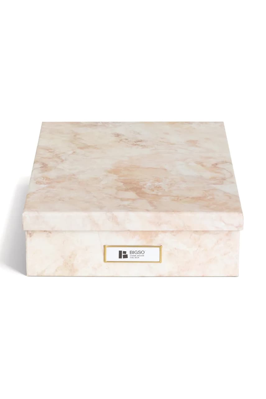 Bigso Box of Sweden cutie de depozitare A4 culoarea bej