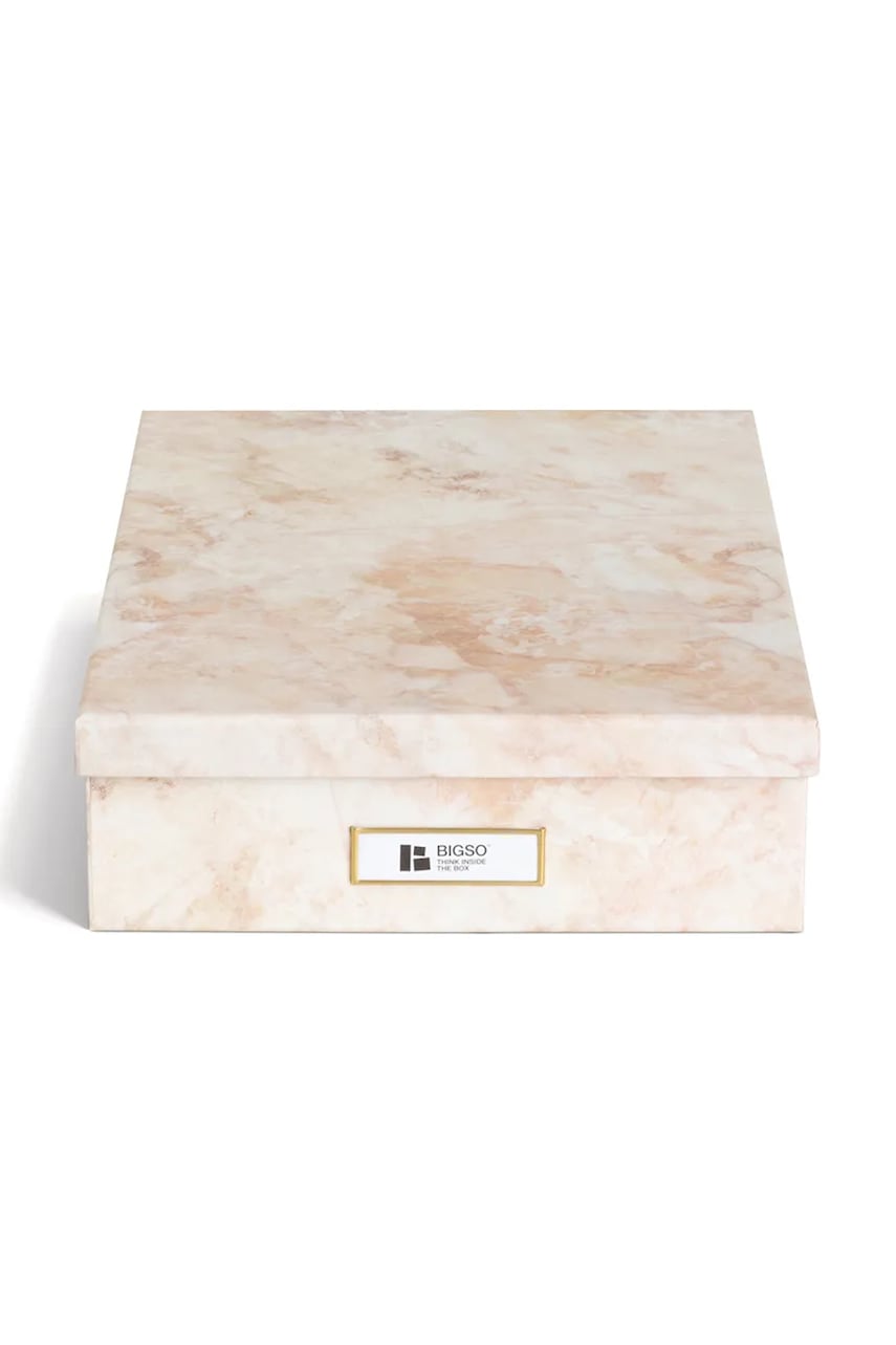 Bigso Box of Sweden cutie de depozitare A4 culoarea bej