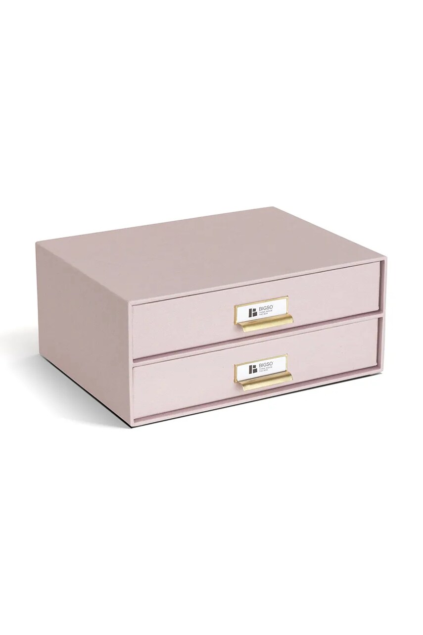 Bigso Box of Sweden cutie de depozitare culoarea roz