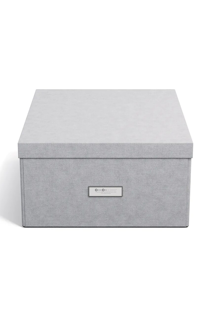 Bigso Box of Sweden cutie de depozitare XL culoarea gri