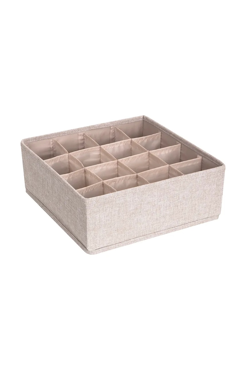 Bigso Box of Sweden organizer do szuflad kolor beżowy
