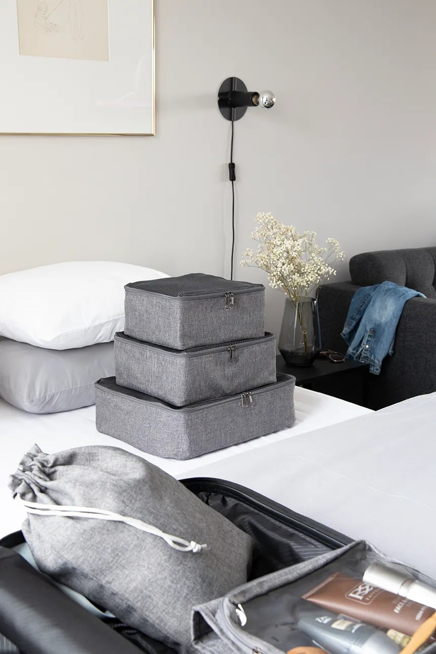 Οργανωτής Bigso Box of Sweden S χρώμα: γκρι φωτογραφία