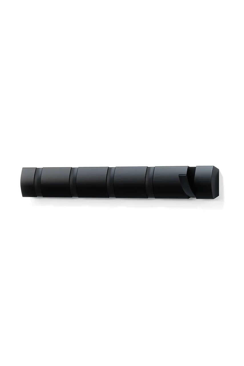 Umbra cuier de perete Flip 5 Wall Hook culoarea negru