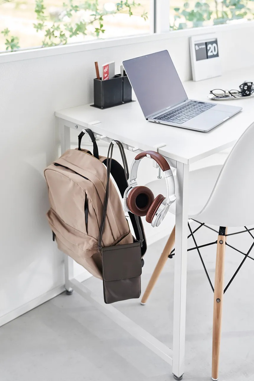 Κρεμάστρα με επιτραπέζιο στήριγμα Yamazaki Tower χρώμα: άσπρο φωτογραφία