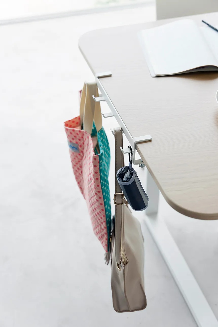 Κρεμάστρα με επιτραπέζιο στήριγμα Yamazaki Tower χρώμα: άσπρο φωτογραφία