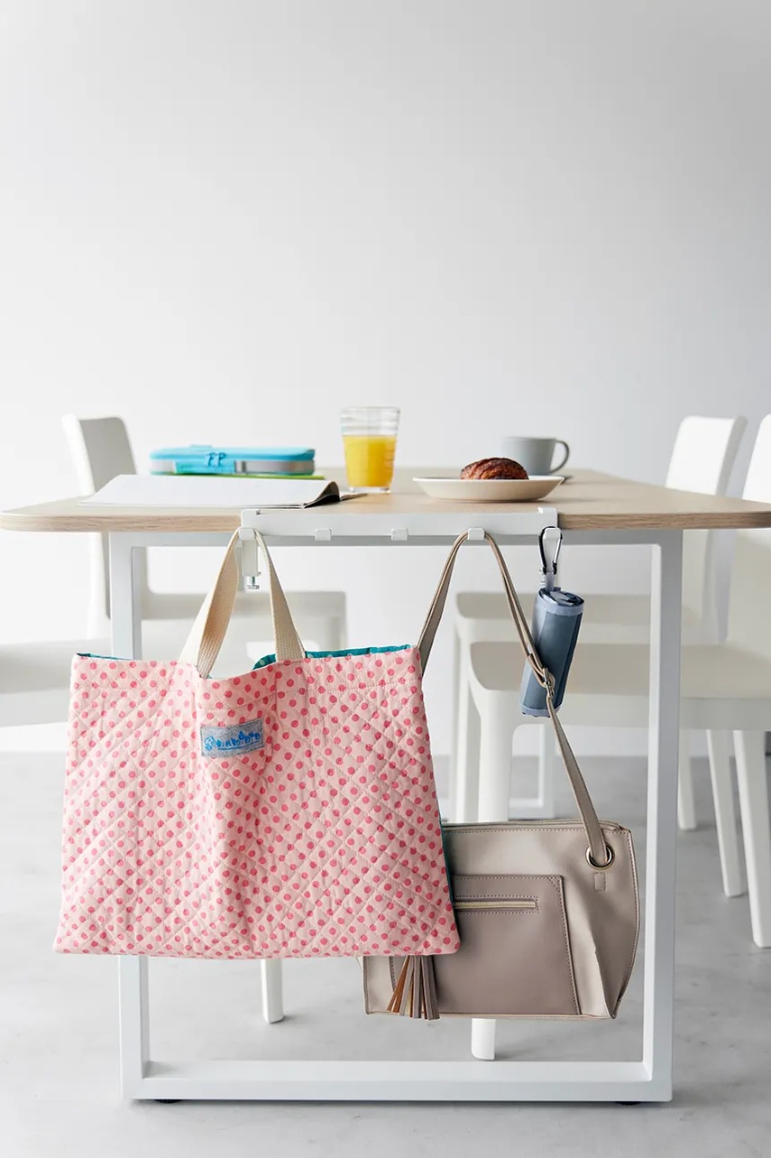 Κρεμάστρα με επιτραπέζιο στήριγμα Yamazaki Tower χρώμα: άσπρο φωτογραφία