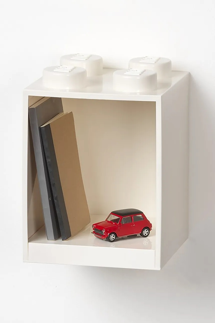 Полка Lego цвет белый Полка Lego цвет белый