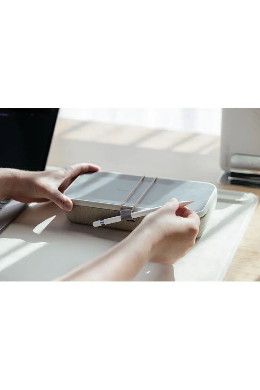 Φορητή συσκευή οργάνωσης γραφείου με λειτουργία ασύρματης φόρτισης Orbitkey Nest v2 24 x 12 x 5 cm χρώμα: γκρι φωτογραφία