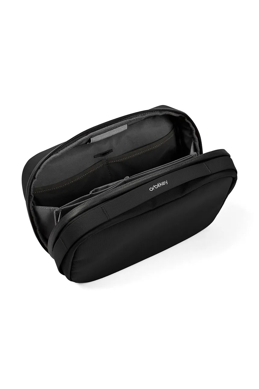 Дорожный органайзер 2 в 1 Orbitkey Tech Pouch 23 x 14 x 8 cm цвет чёрный