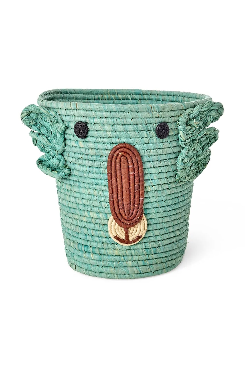 Rice coș de depozitare 30 x 20 cm culoarea turcoaz