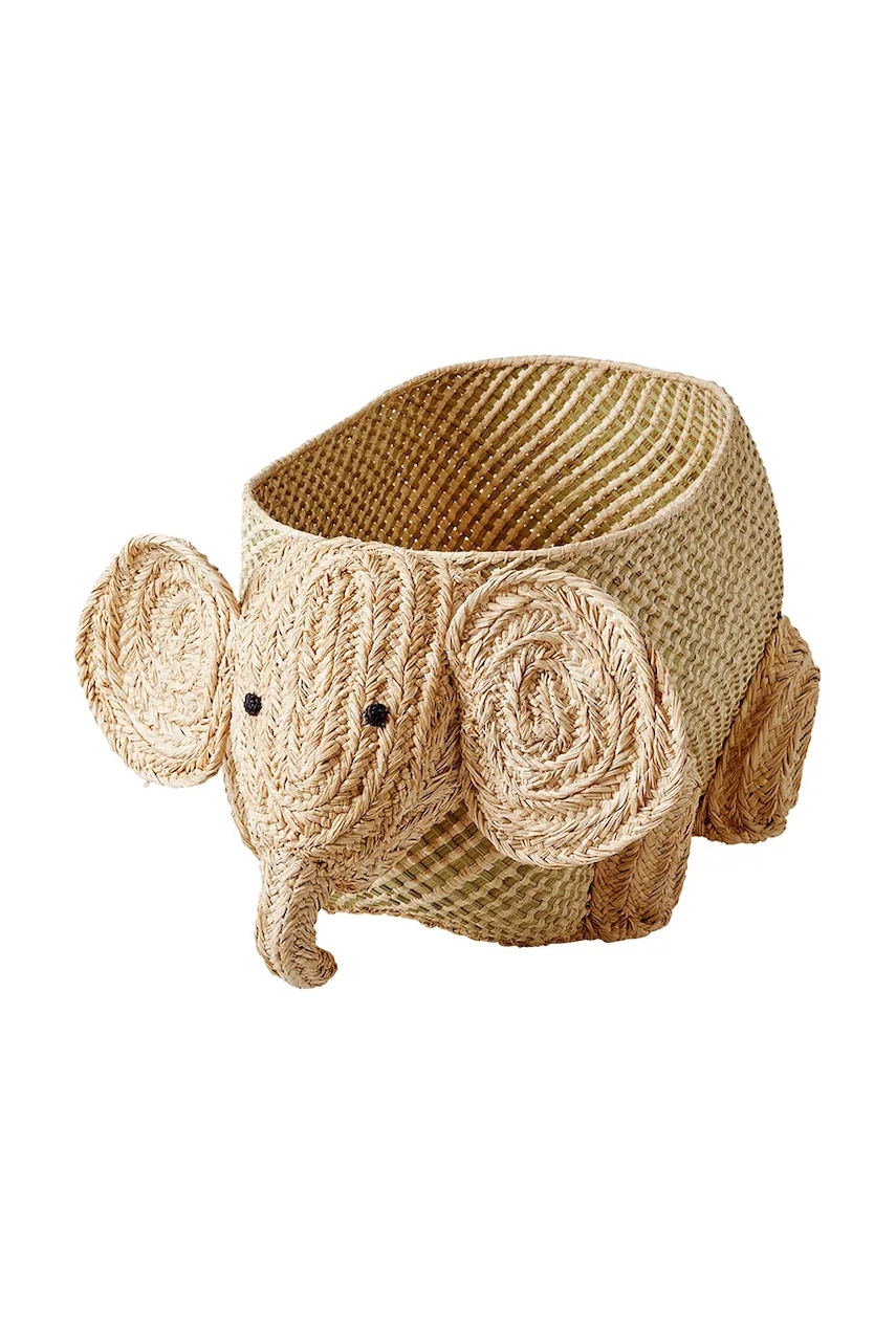 Rice coș de depozitare 40 x 30 x 49 cm culoarea bej